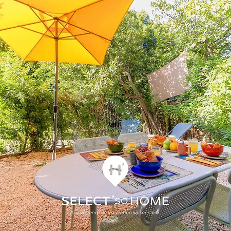 Appartement Select'sohome - Pour 4 Personnes Avec Jardin Privé Au Coeur Du Lavandou ! - Lo Casau