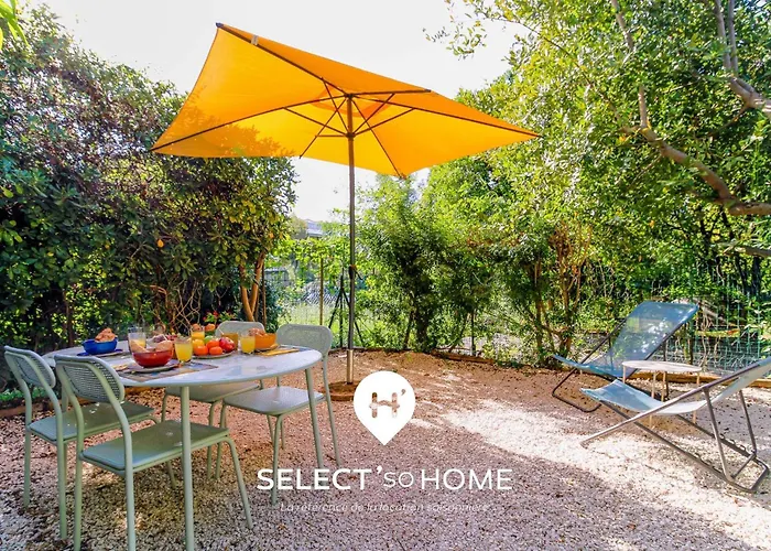 Select'sohome - Pour 4 Personnes Avec Jardin Prive Au Coeur Du Lavandou ! - Lo Casau * Le Lavandou