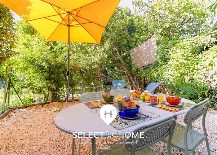 Appartement Select'sohome - Pour 4 Personnes Avec Jardin Prive Au Coeur Du Lavandou ! - Lo Casau